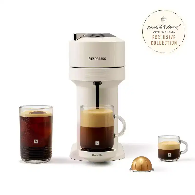 Nespresso Vertuo Next Standalone by Breville Creamy White - Hearth #38; Hand#8482; with Magnolia