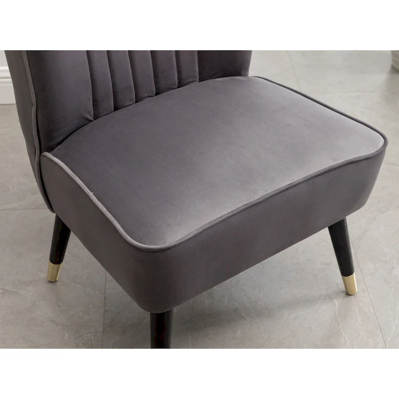 Gray 26 Polyester Accent Chair