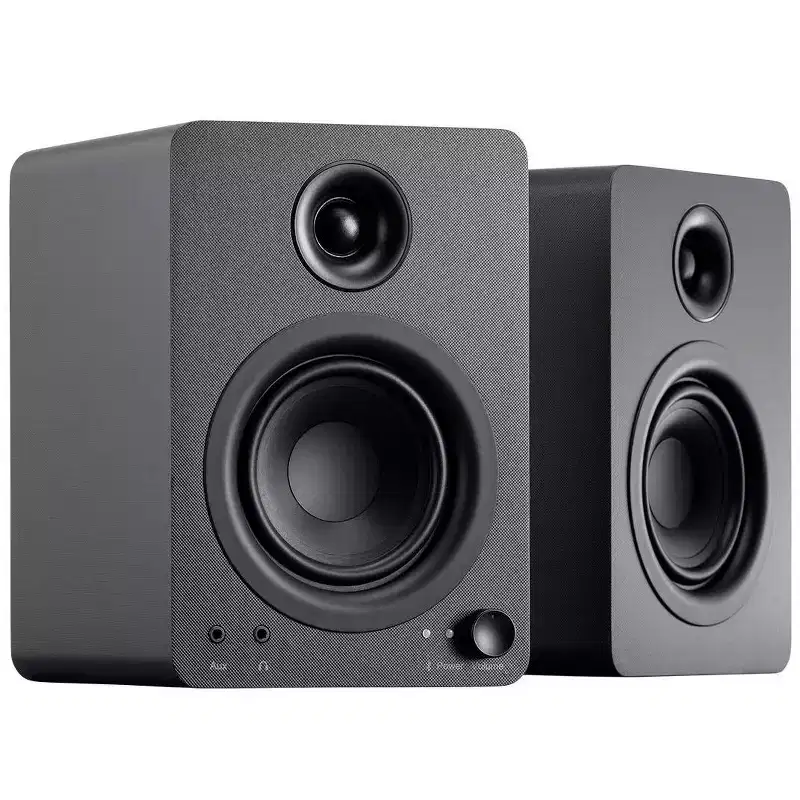 Monoprice DT-4BT 60-Watt Multimedia Desktop Powered Speakers With Bluetooth For Home, Office, Gaming, Or Entertainment Setup