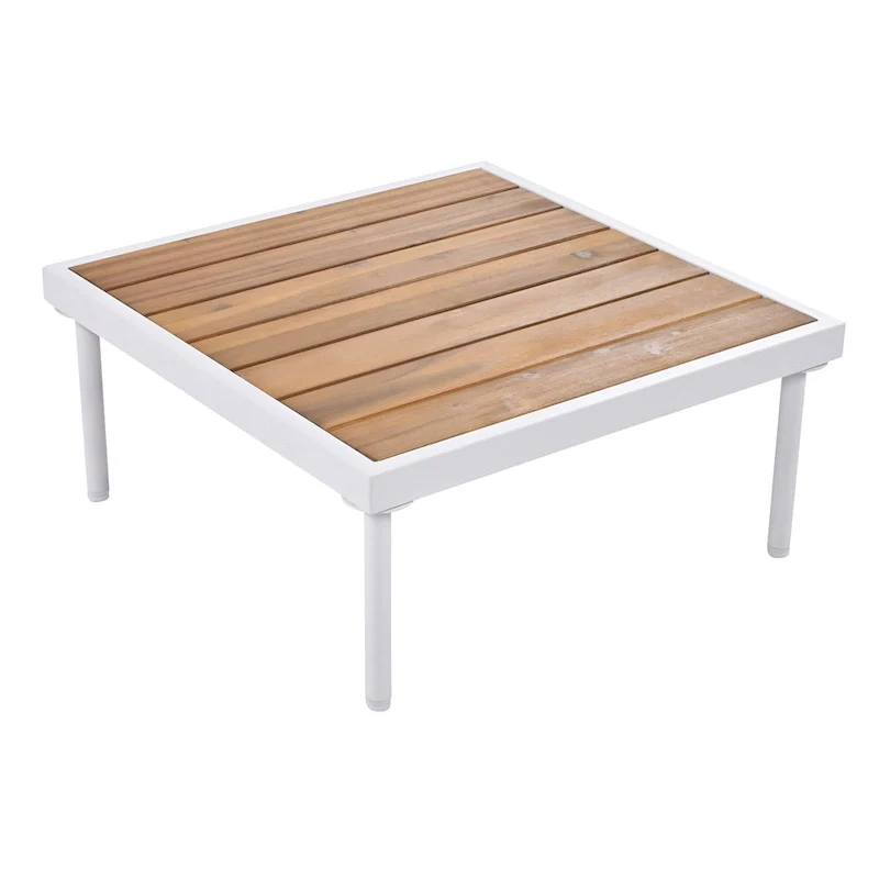 8-Piece Patio Sectional Sofa Set with Coffee Table