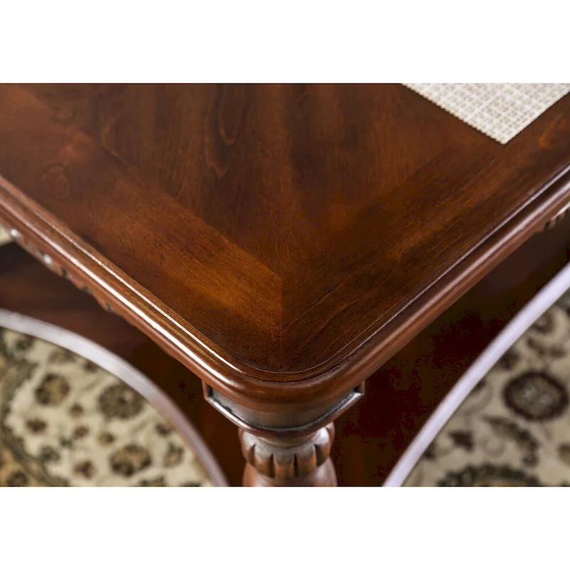 Rity Traditional Cherry 48-inch Wood 3-Piece Accent Table Set by Furniture of America