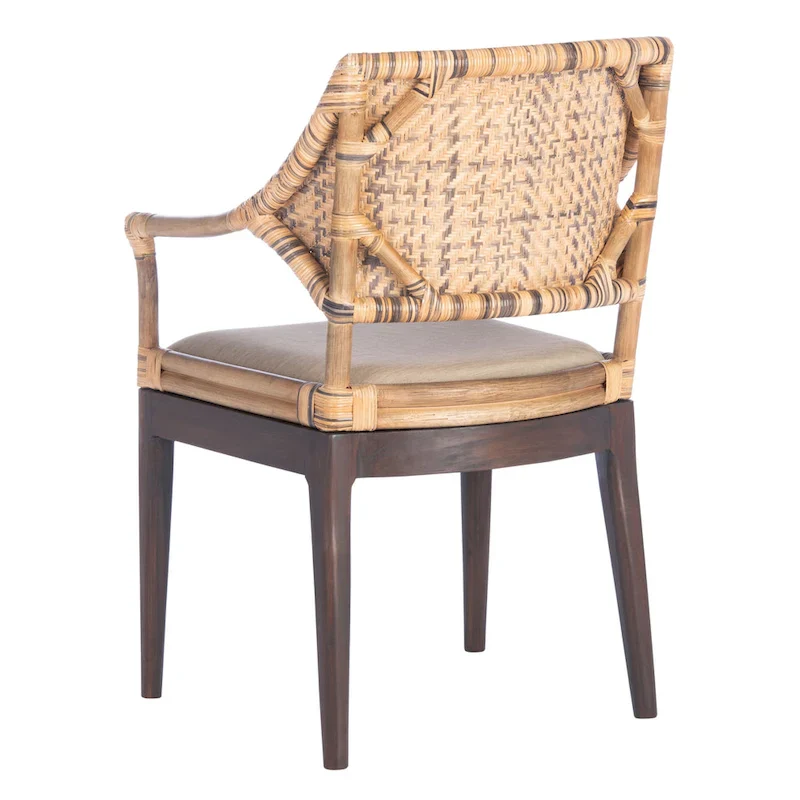 Honey Arm Chair, 23Wx23Dx34H