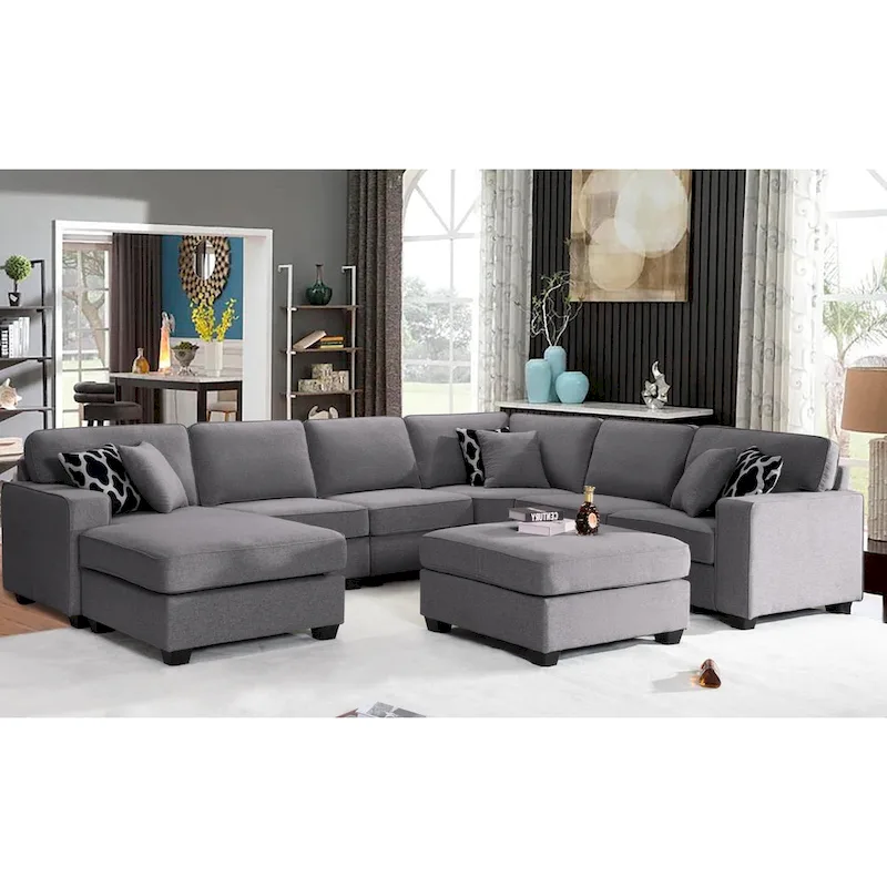 Flexible Combination Module Reversible Sectional Sofa