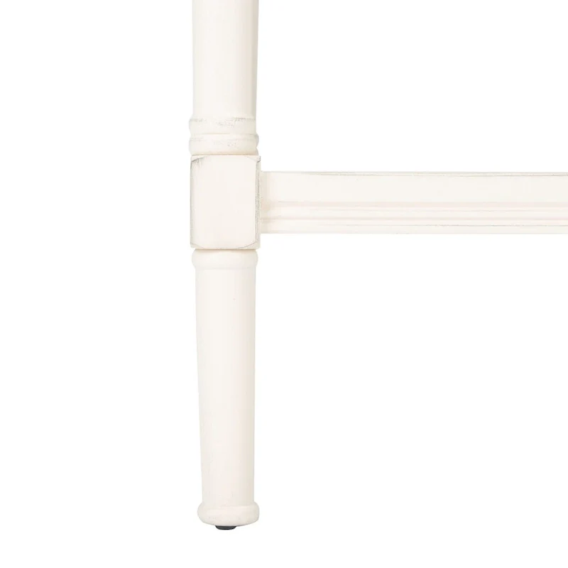 Square Accent Table - Pine Wood - 13.8