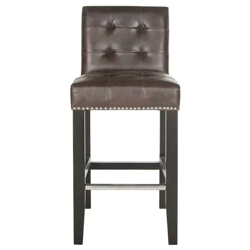 SAFAVIEH Lashunda 24-inch Counter Stool - 16.7  W x 20.1  L x 34.4  H - 17Wx20Dx34H