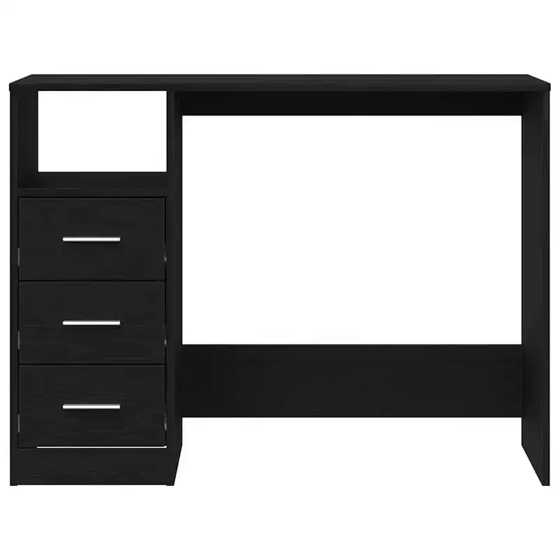 vidaXL Desk White Engineered wood 40.2 in x 19.7 in x 29.9 in Desk