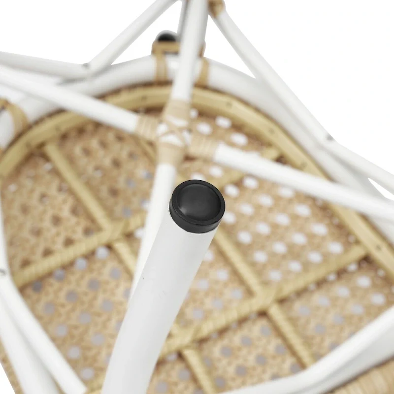 All-Weather Commercial Paris Chair with Metal Frame - N/A