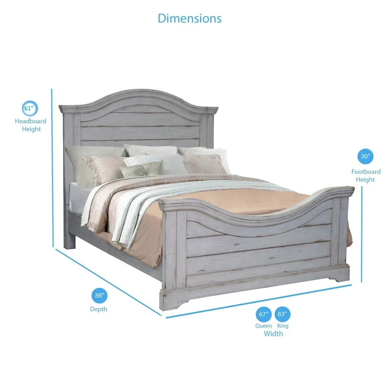 Lakewood Panel 5-piece Bedroom Set