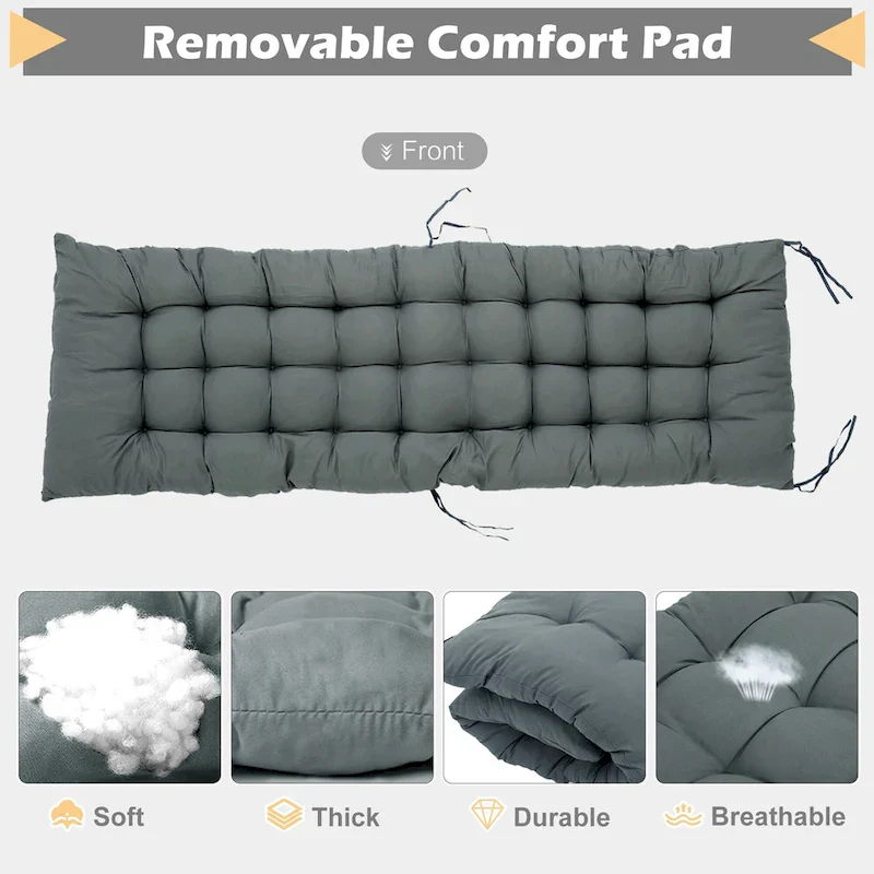 DoCred Zero Gravity Chair, Reclining Lounge Chair with Pad and pillow