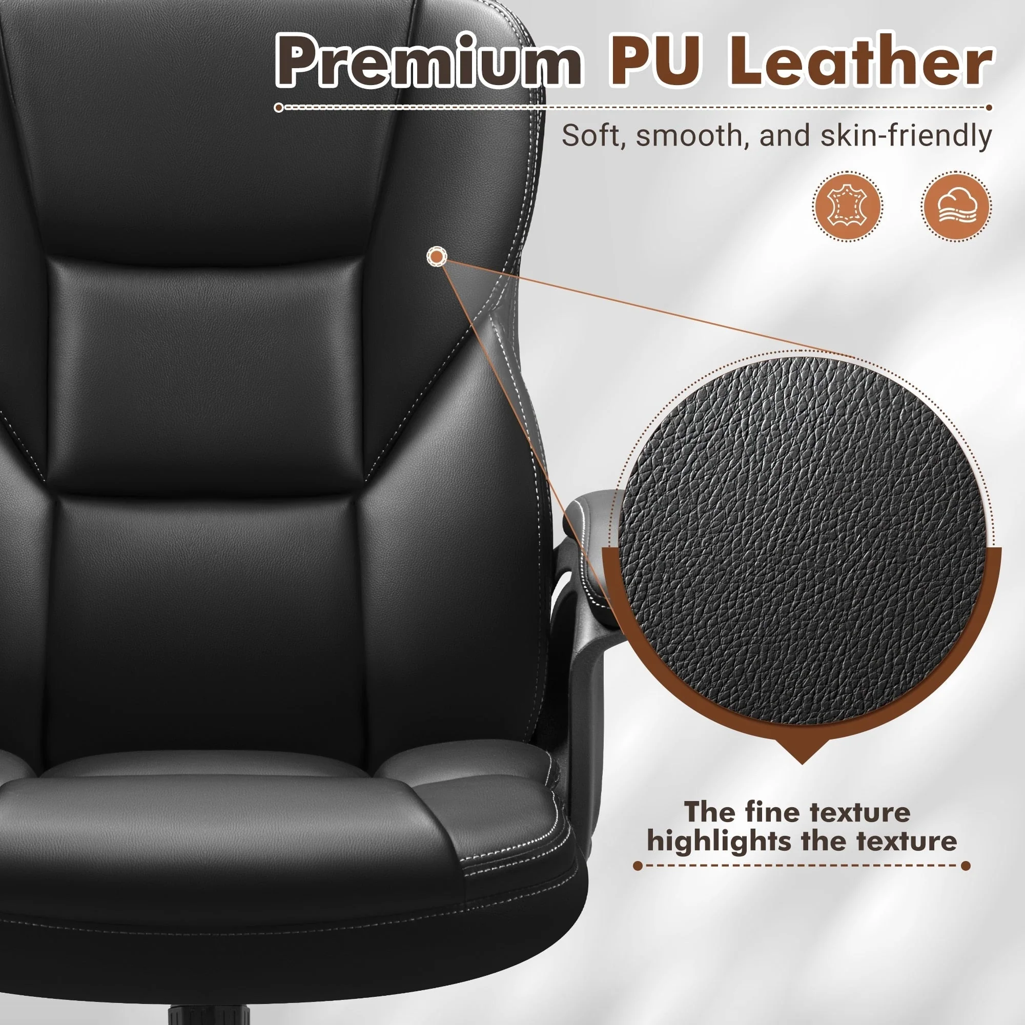 Homall Office Desk Chair High Back Executive Ergonomic Computer Chair