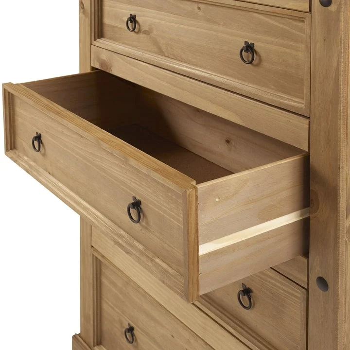 Wood Dresser 4 Drawers Chest Corona