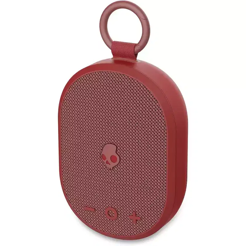 Skullcandy Kilo XT Wireless Bluetooth Speaker - IPX7 Waterproof Mini Speaker with 24 Hour Battery and True Wireless Pairing - for Outdoor, Red