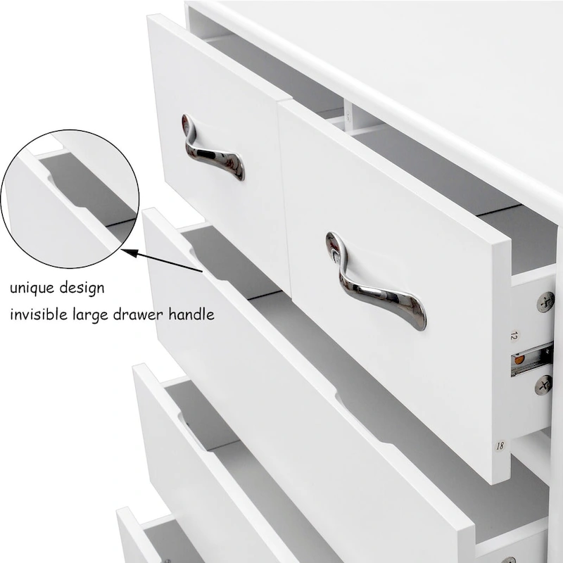 Nestfair Modern 6-drawer Dresser