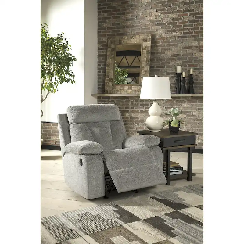 Signature Design by Ashley Mitchiner Gray 3-Piece Upholstery Package - 87  W x 40  D x 42  H