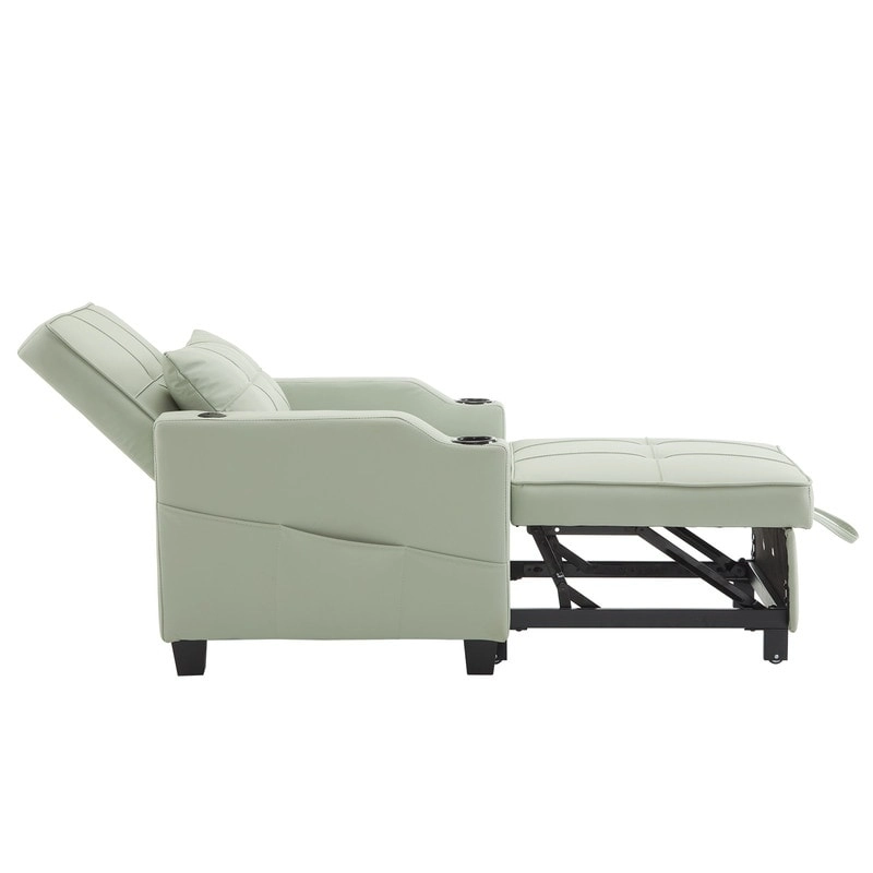 Chair Bed, Sleeper Sofa Chair Bed 3 in 1, Adjustable Recliner,Armchair, Sofa, Bed, Linen