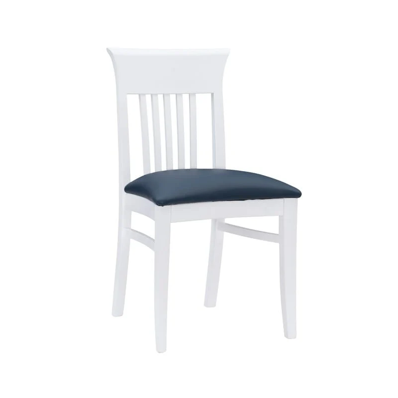 Linon White Wyeth Chair (Set of 2)