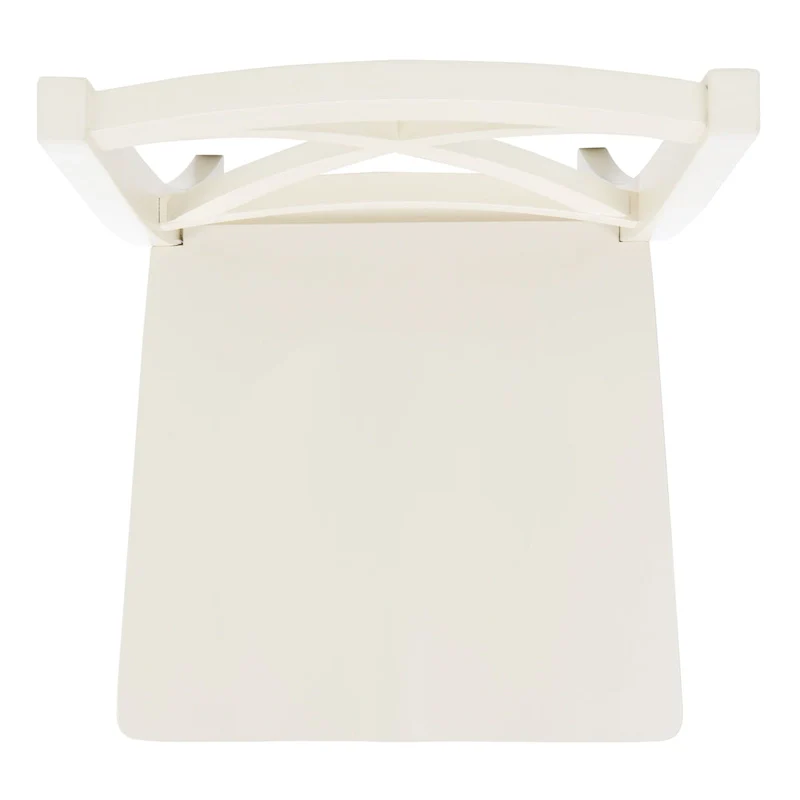 SAFAVIEH Lulla Farmhouse x-Back Dining Chair (Set of 2)