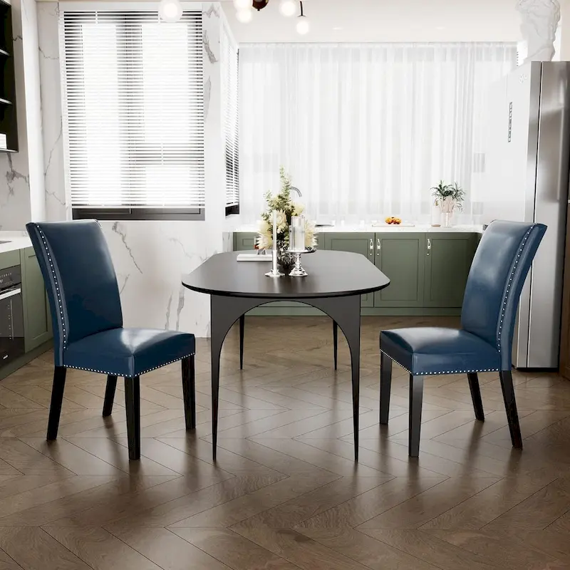 Faux Leather Dining Chair