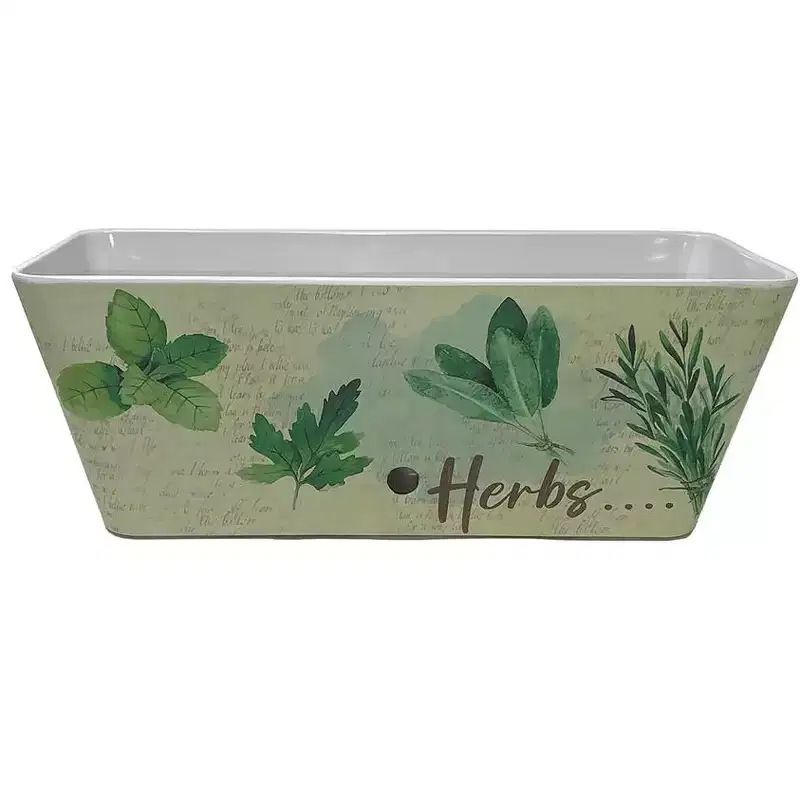 Tierra Garden 16 Rectangular Self-Watering Bamboo Planter