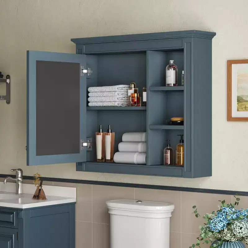 GDFStudio Pamela 30 Modern Medicine Cabinet, Wall Mounted Bathroom Cabinet with 3 Shelves