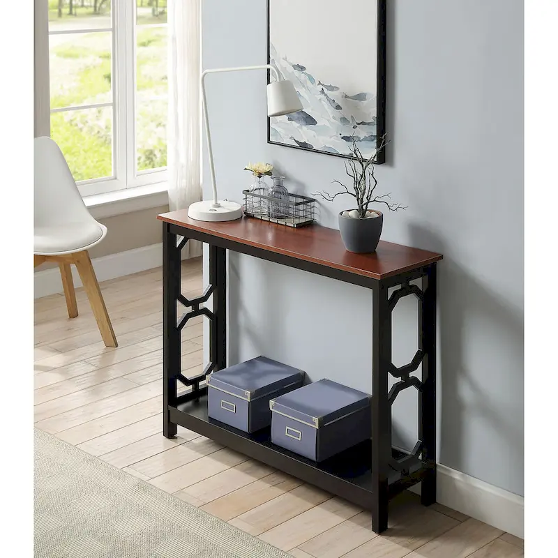 Convenience Concepts Omega Console Table with Shelf