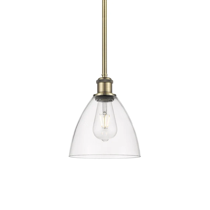 Innovations Lighting 516-1S-9-8 Bristol Pendant Bristol 8  Wide Mini