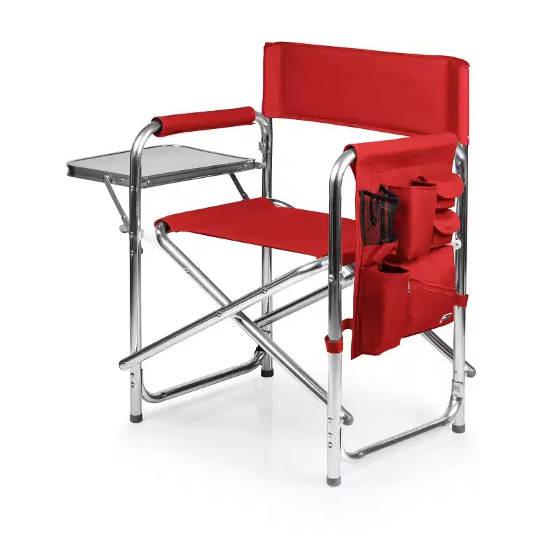 NCAA Arkansas Razorbacks Portable Camp Chair with Side Table