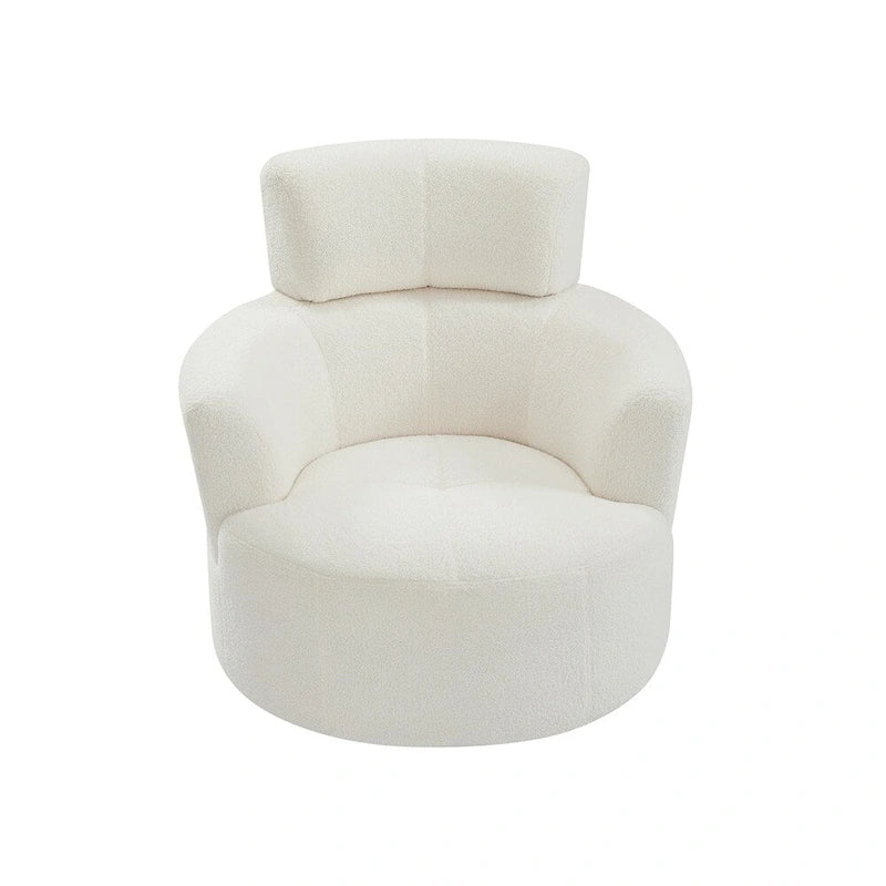 360Swivel Chair Upholstered Accent Barrel Chair