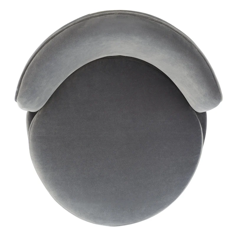 SAFAVIEH Couture Ginetta Swivel Accent Chair - 24 W x 26.8 L x 26 H - 24Wx27Dx26H