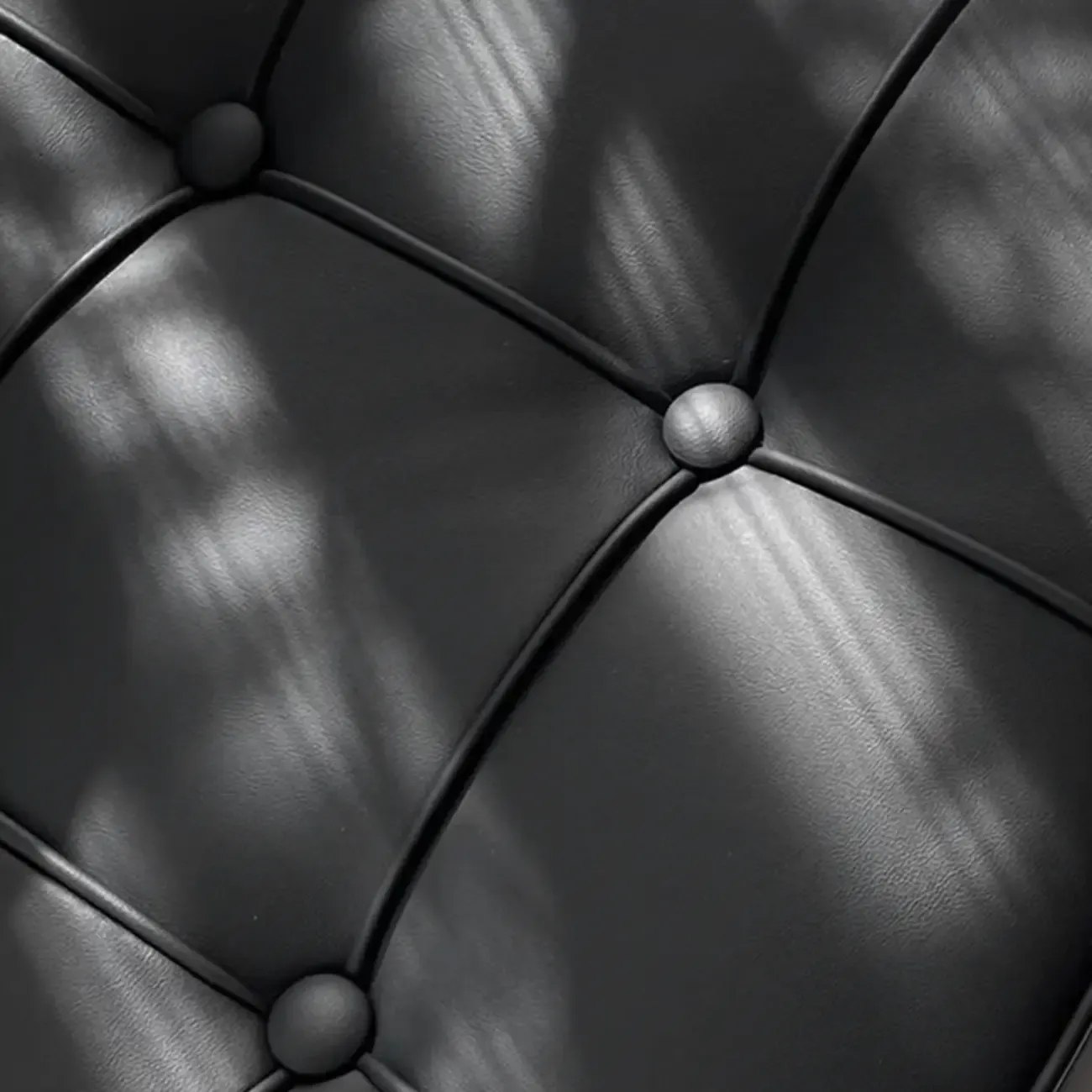 Mid-Century Modern  Leather Lazy Lounge Accent Chair