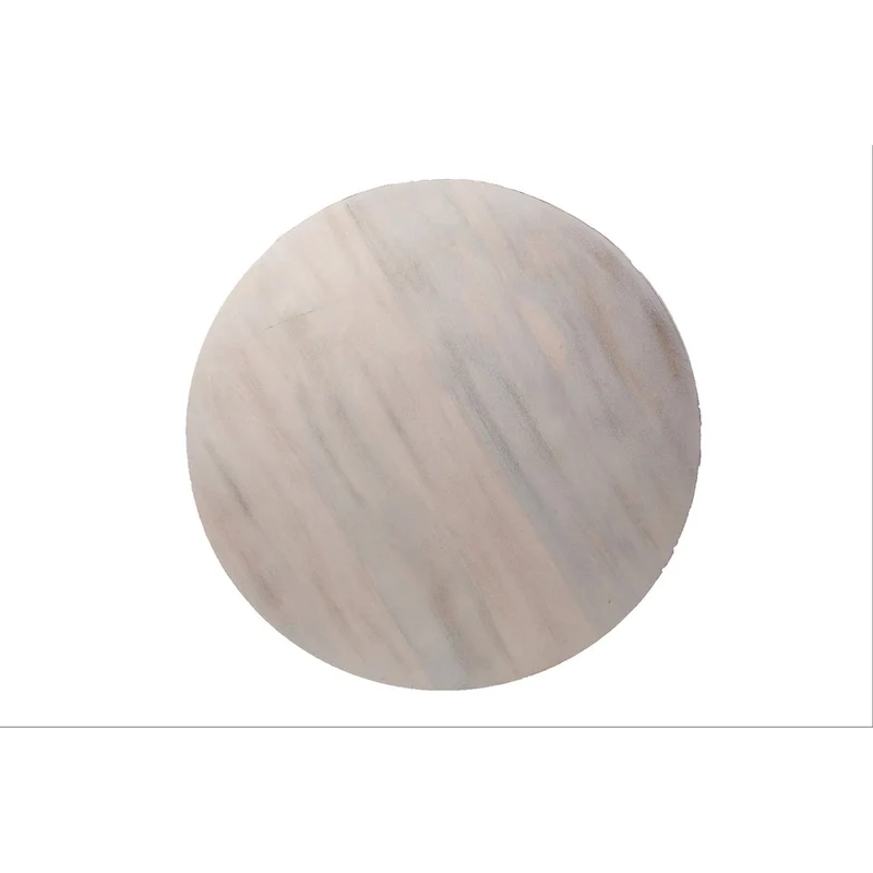 Krissa 30  Round Mango Wood Coffee Table