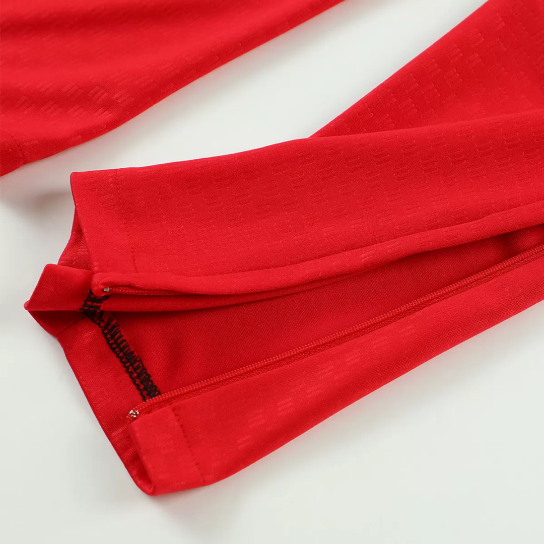 Kid's Germany Zipper Sweatshirt Kit(Top+Pants) Black 2026