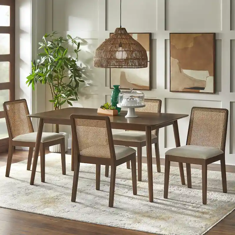Simple Living Newington Cane Dining Set