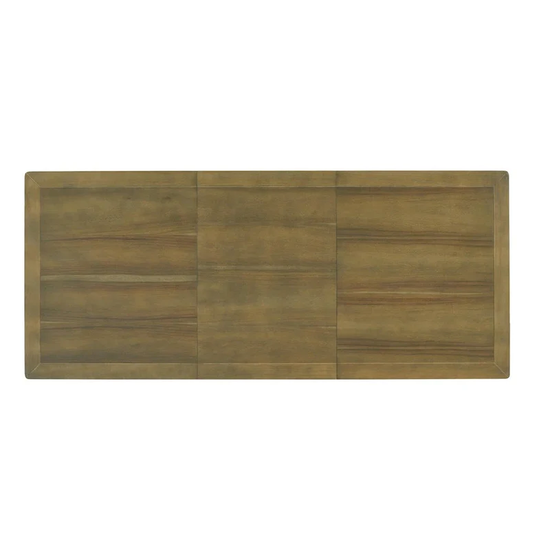 9-Piece Extendable Dining Table Set with Removable Leaf and 8 Upholstered Dining Chairs