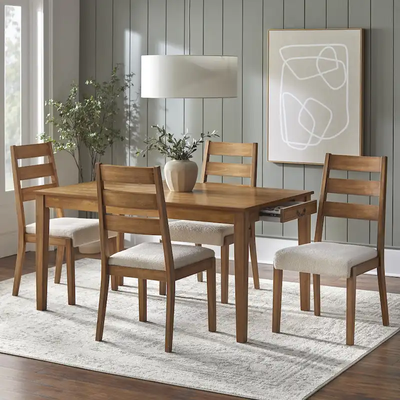 Palmer Solid Wood Dining Chairs - 2 Pack