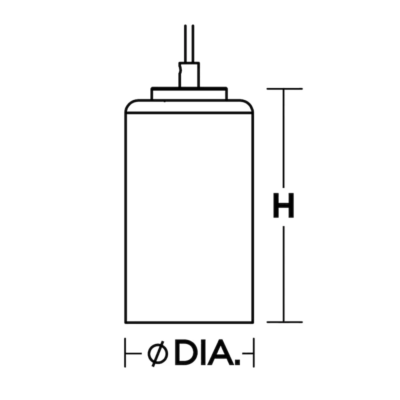 AFX Leo 1-Light Pendant - Clear Glass Shade - Light Antique Brass Finish