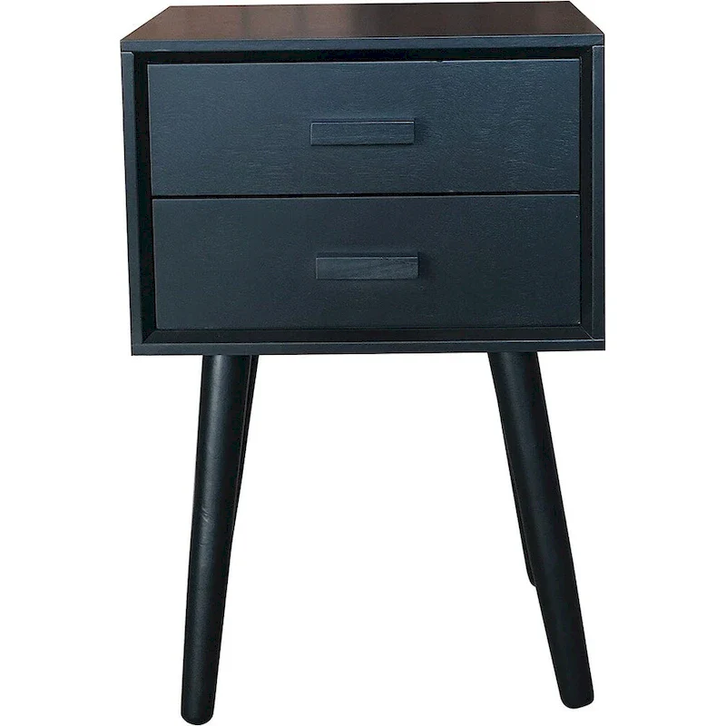 Two Drawer Side Table