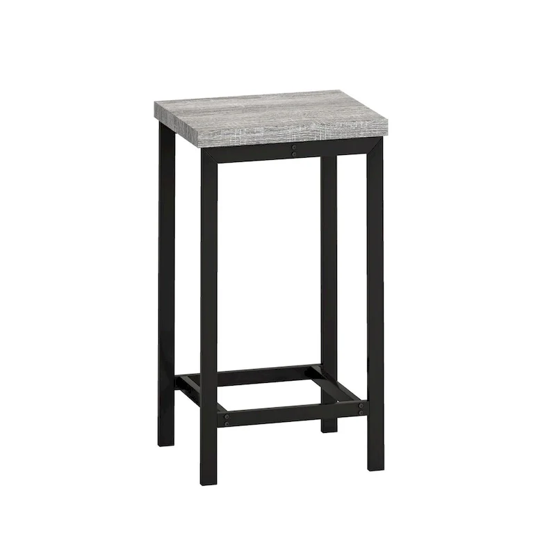 4-Piece Pub Set with Convenient Hanging Stool Design