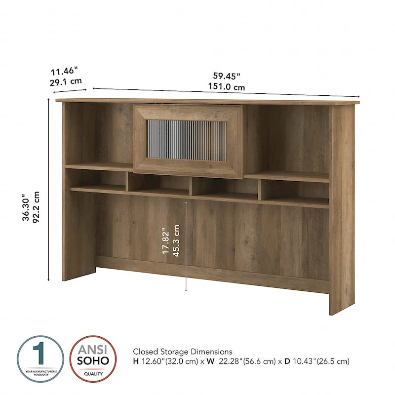Cabot 60W Hutch by  Furniture