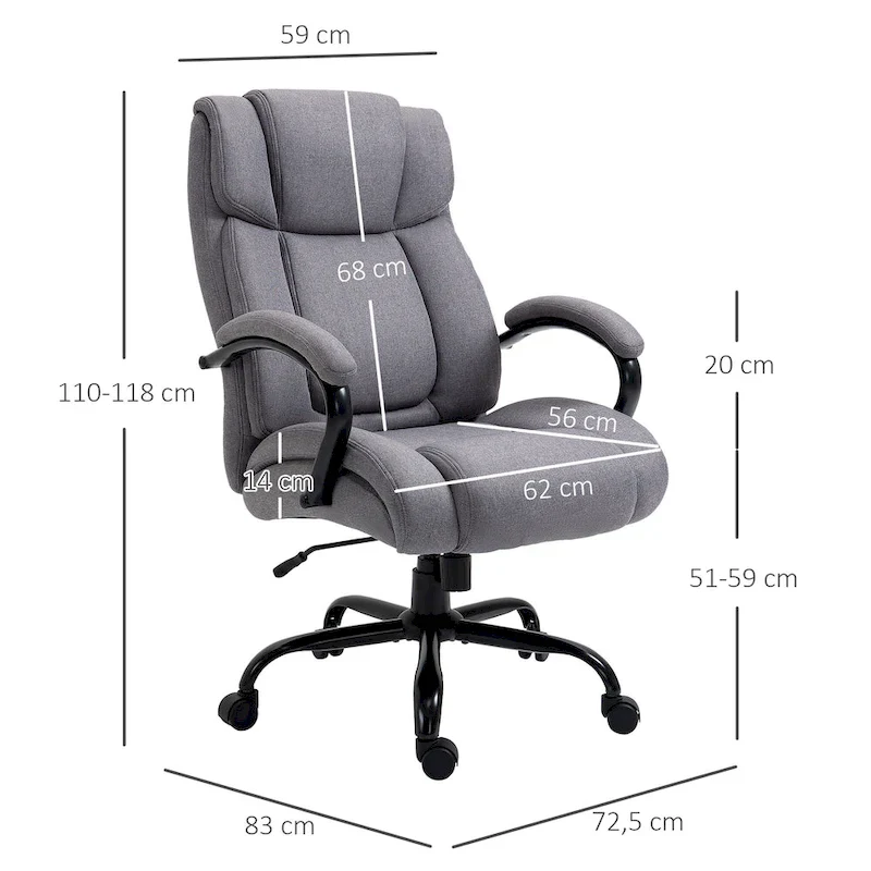 High Back Big and Tall Executive Office chair