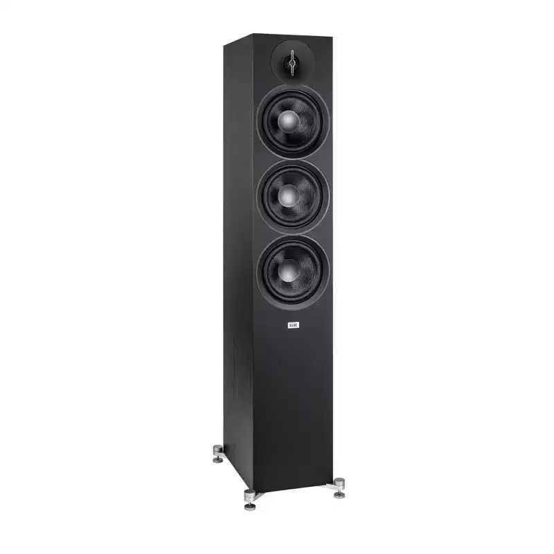 Elac Debut 3.0 Df63 Black Tower Speakers (Pair) With Debut 12 Inch Subwoofer