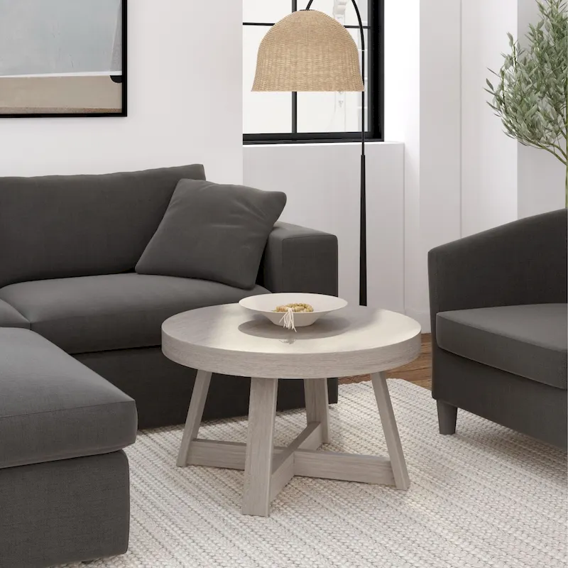 Plank and Beam Classic Round Coffee Table - 30