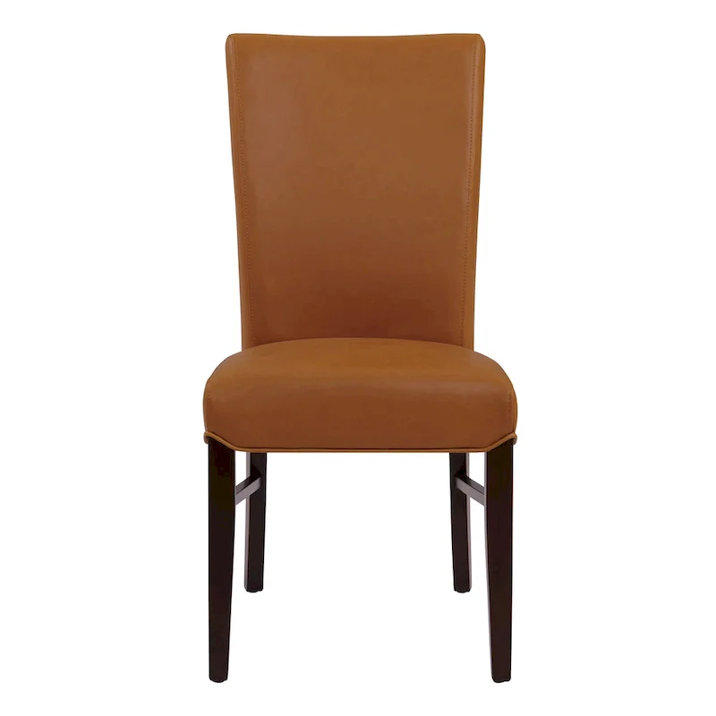 Milton Bonded Leather Dining Chairs (Set of 2) - na