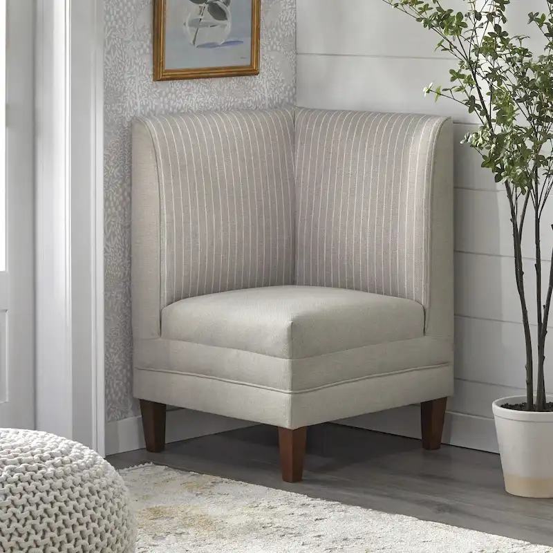 Lifestorey Phillips Upholstered Corner Seat