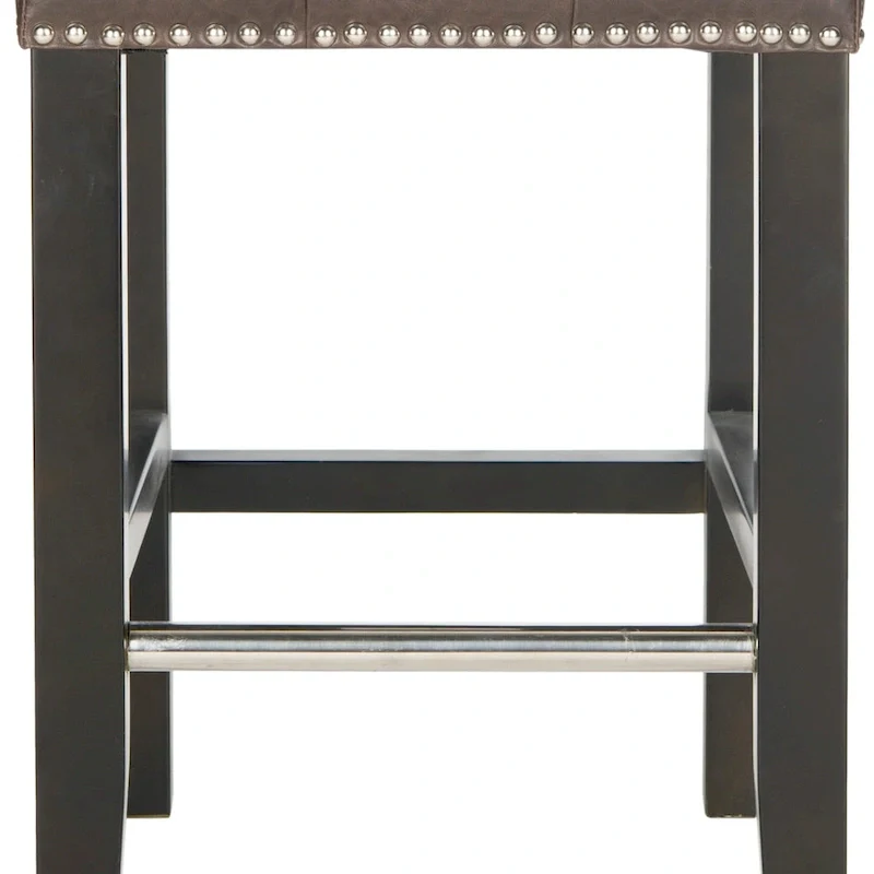 SAFAVIEH Lashunda 24-inch Counter Stool - 16.7  W x 20.1  L x 34.4  H - 17Wx20Dx34H