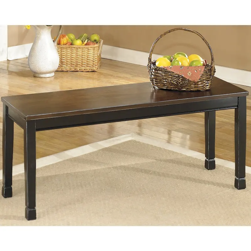 Signature Design by Ashley Owingsville Black/Brown 5-Piece Dining Package