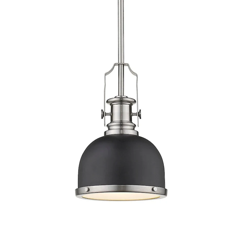 Z-Lite Melange Single Light 8  Wide Pendant