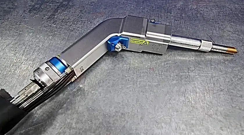Pistola per saldatura laser