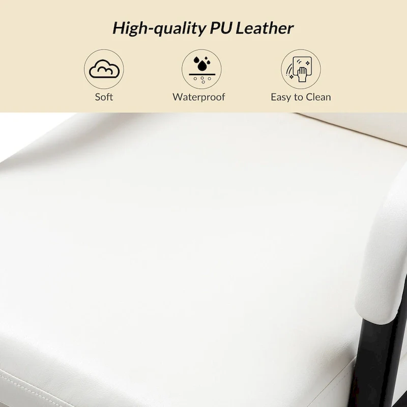 Modern Task Faux Leather Chair with Tilt Lock and Center Tilt by