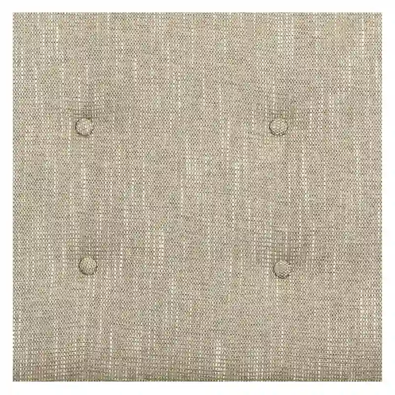 Casual Beige Upholstered Living Room Bench